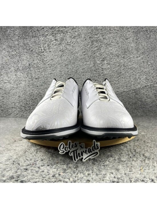 Air Jordan ADG 5 Golf  Men Size 14 White Black Pure Platinum FQ6642-102
